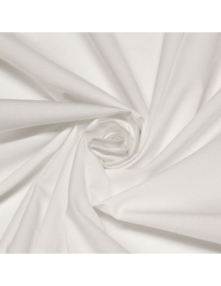 Percale 100% coton peigné luxe - Blanc optique
