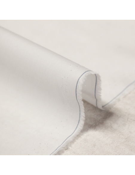 Percale 100% coton peigné luxe - Blanc optique