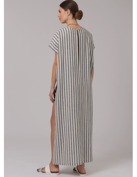 Patron New Look 6795 - Caftan deux longueurs