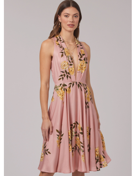 Patron New Look 6797 - Robe deux longueurs