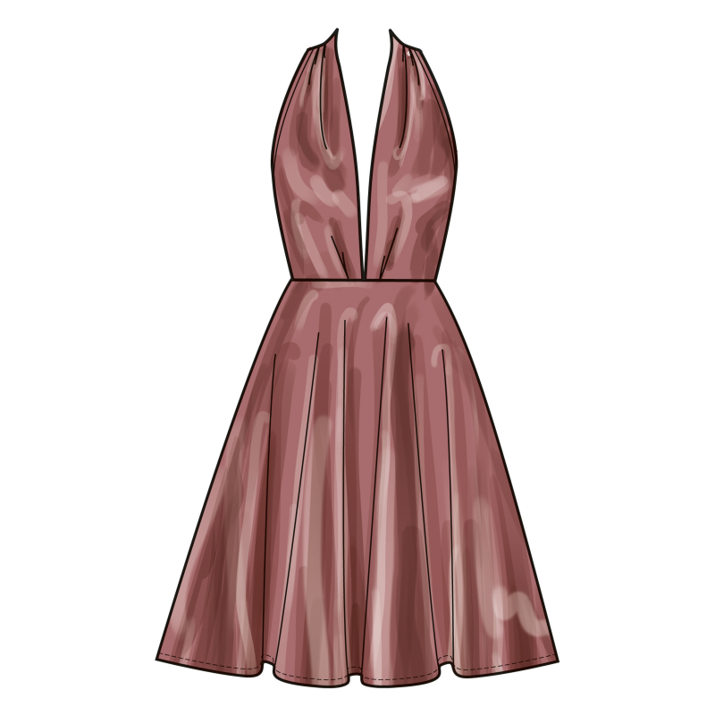 Patron New Look 6797 - Robe deux...