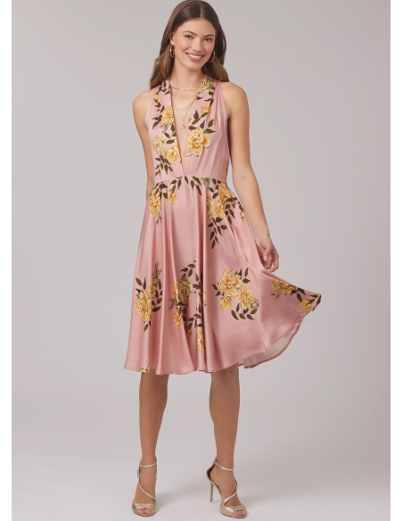 Patron New Look 6797 - Robe deux longueurs