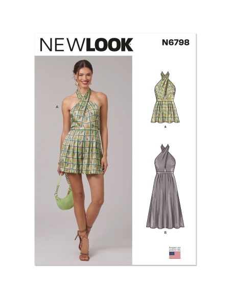 Patron New Look 6798 - Romper & Jumpsuit
