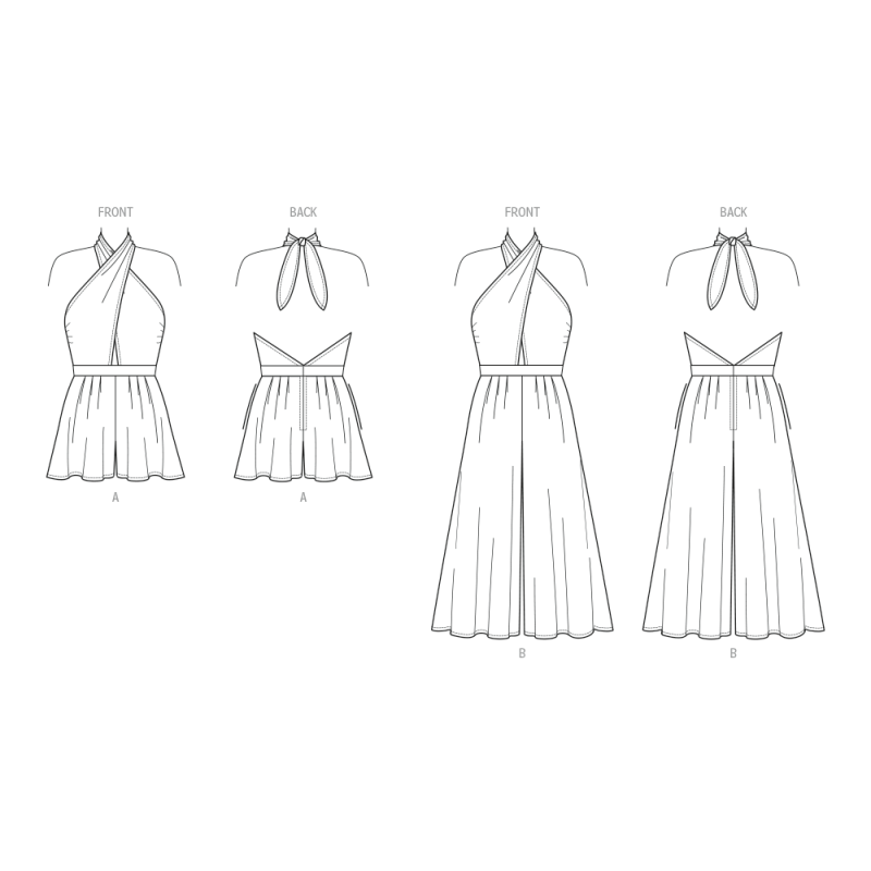 Patron New Look 6798 - Romper & Jumpsuit