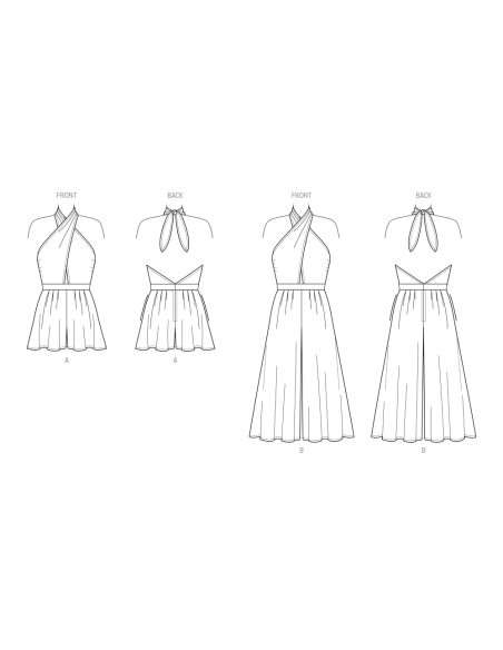 Patron New Look 6798 - Romper & Jumpsuit