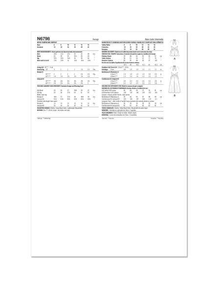 Patron New Look 6798 - Romper & Jumpsuit