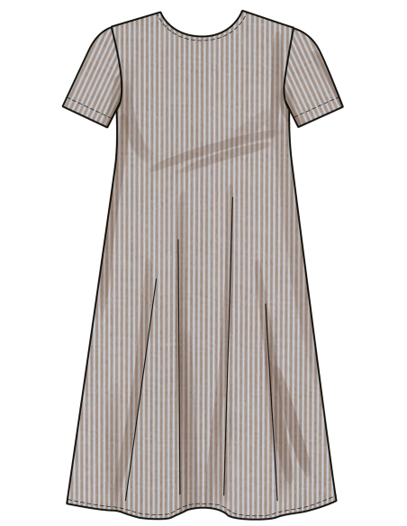 Patron New Look 6799 - Robe avec variantes manches & longueurs