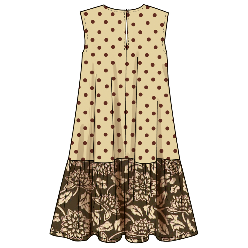 Patron New Look 6799 - Robe avec...