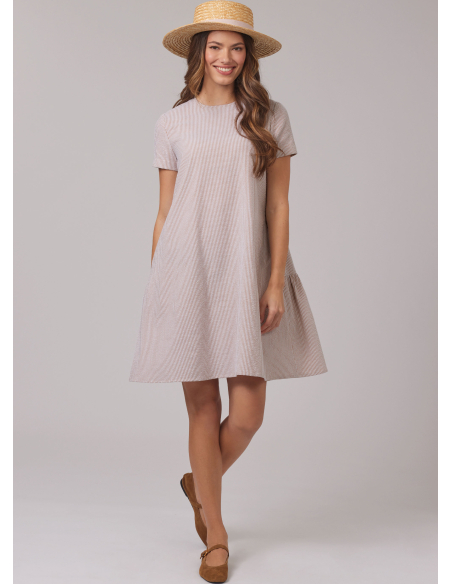 Patron New Look 6799 - Robe avec variantes manches & longueurs