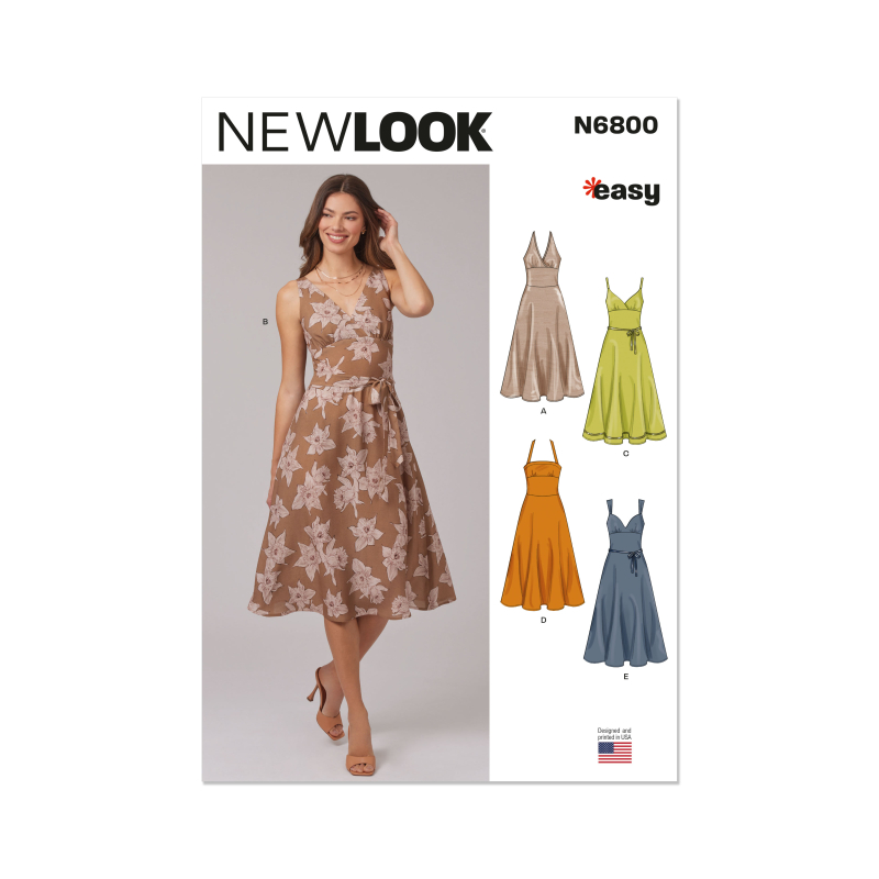 Patron New Look 6800 - Robes d’été