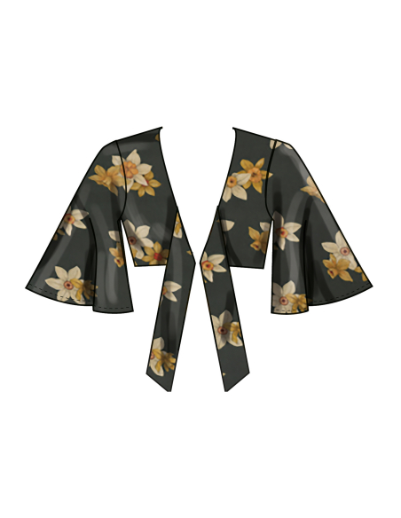 Patron New Look 6801 - Tops, Shorts & Pantalon