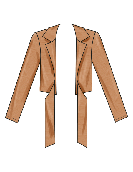 Patron New Look 6801 - Tops, Shorts & Pantalon