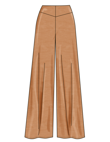 Patron New Look 6801 - Tops, Shorts & Pantalon