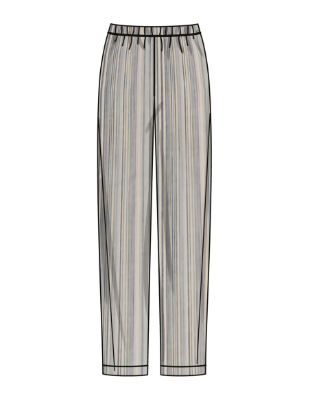 Patron New Look 6803 - Top & Pantalon Court