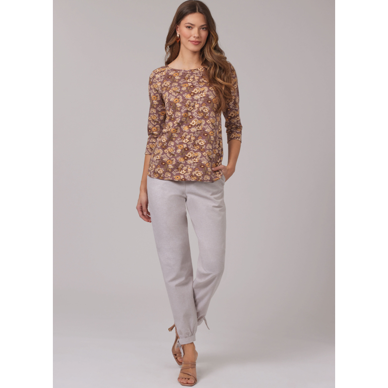 Patron New Look 6803 - Top & Pantalon...