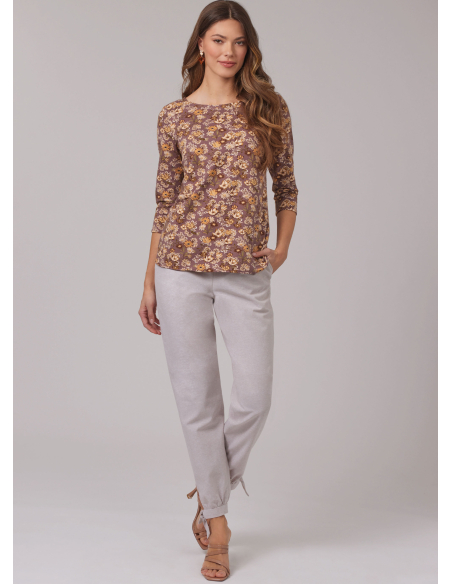 Patron New Look 6803 - Top & Pantalon Court