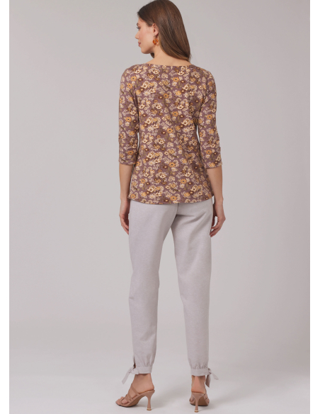 Patron New Look 6803 - Top & Pantalon Court