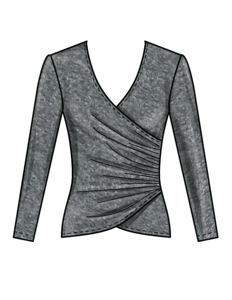 Patron New Look 6804 - Tops en maille & jupes confortables