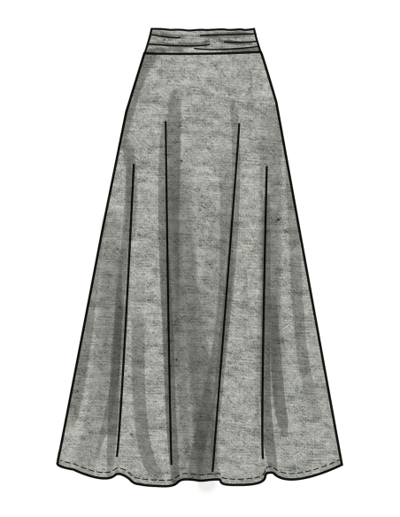 Patron New Look 6804 - Tops en maille & jupes confortables