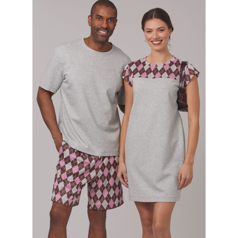 Patron New Look 6805 - Pyjama unisexe...