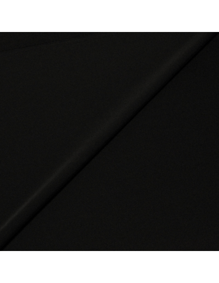 Crêpe sergé - Noir