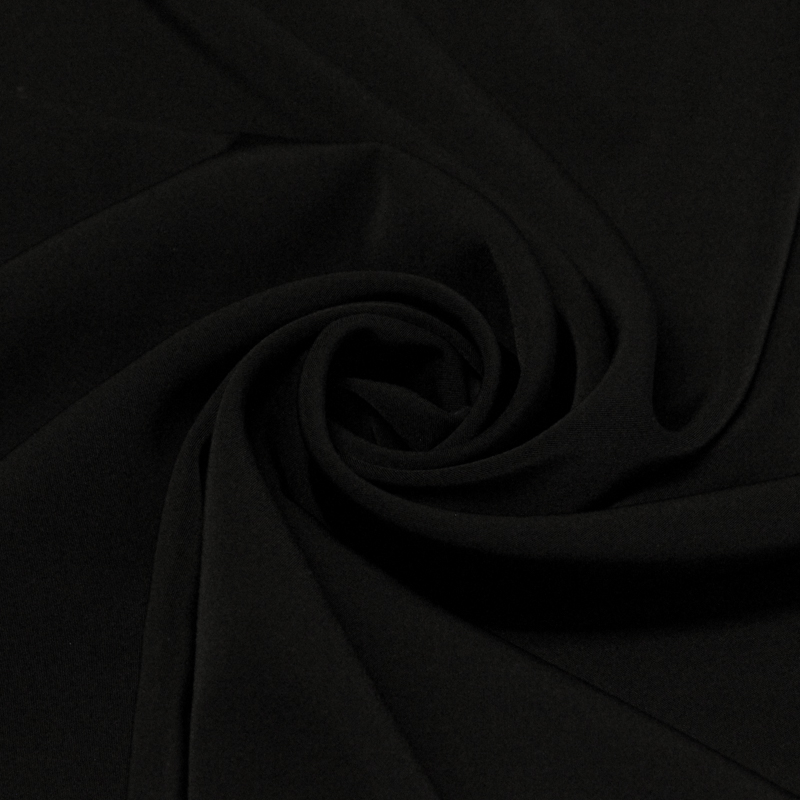 Crêpe sergé - Noir