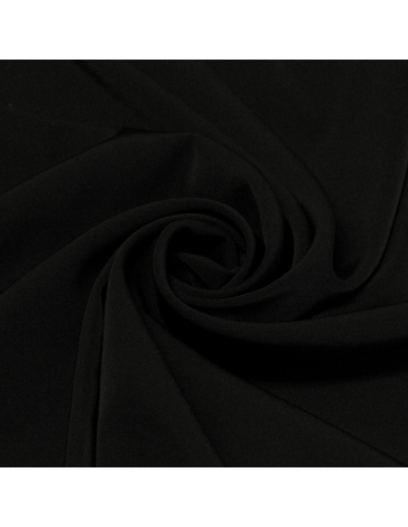Crêpe sergé - Noir