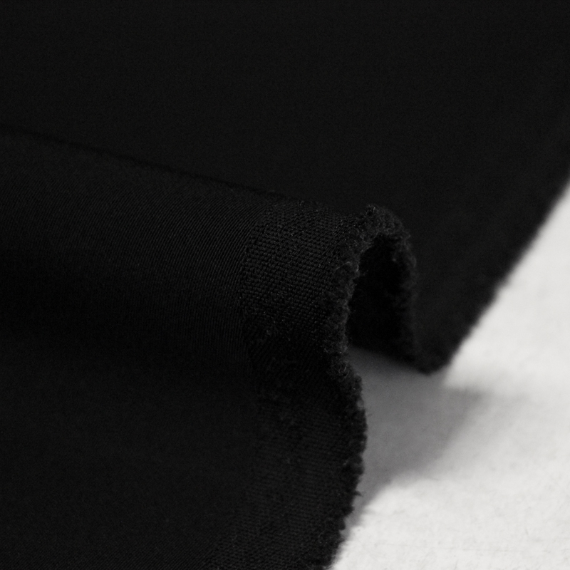 Crêpe sergé - Noir