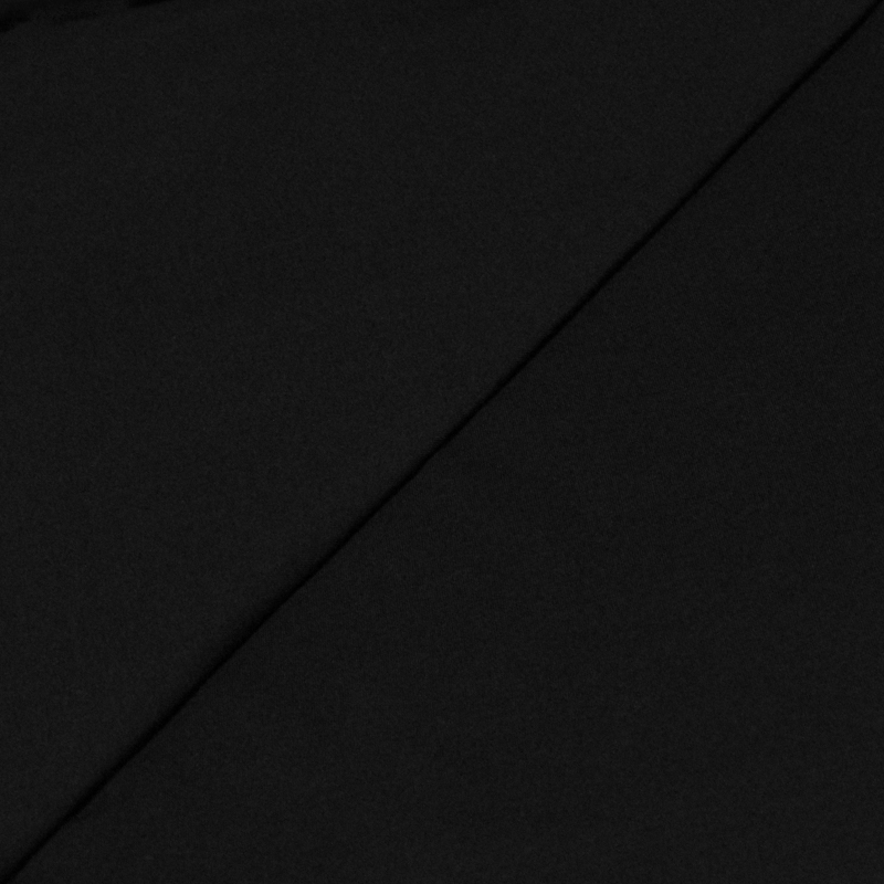 Jersey coton & élasthanne - Noir