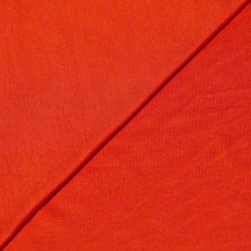Jersey viscose & élasthanne - Orange