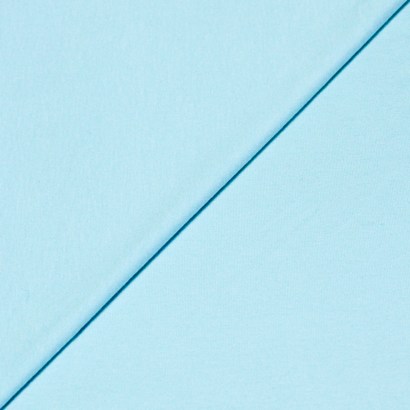 Jersey viscose & élasthanne - Bleu clair