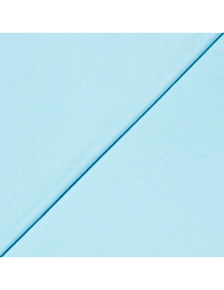 Jersey viscose & élasthanne - Bleu clair