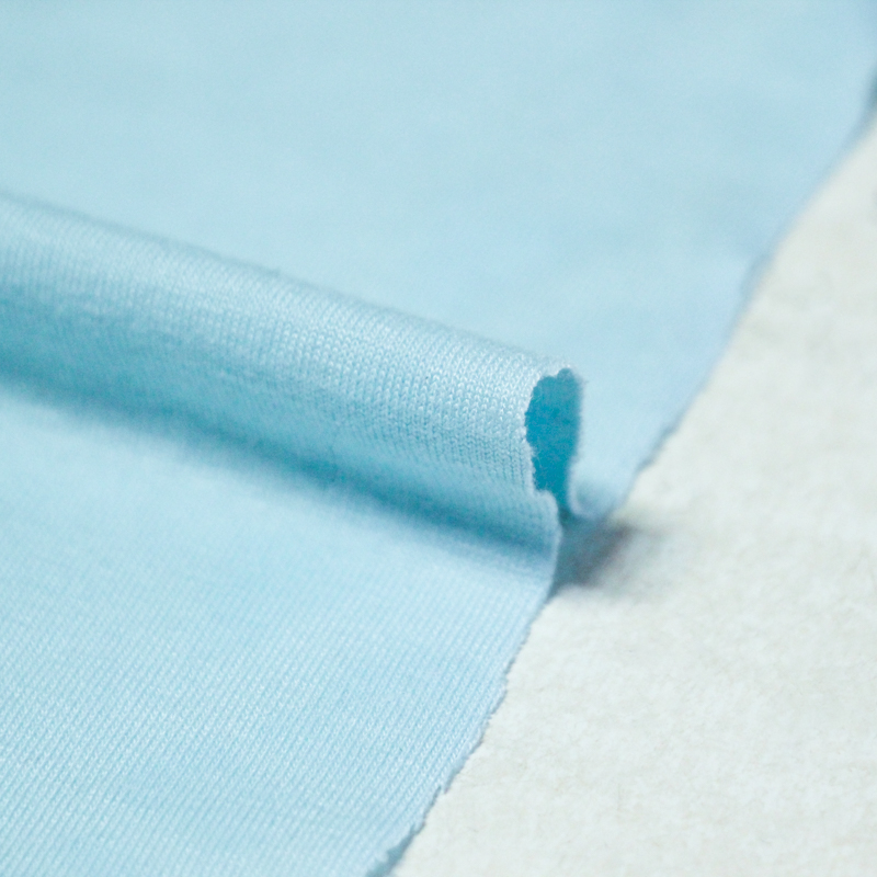 Jersey viscose & élasthanne - Bleu clair