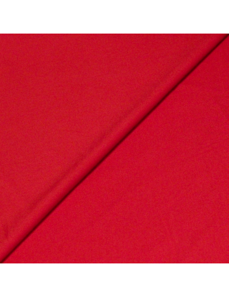 Crêpe sergé - Rouge
