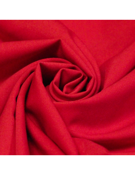 Crêpe sergé - Rouge