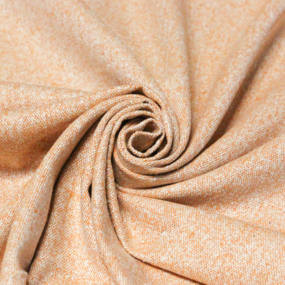 Bourette 100% soie - Orange 2