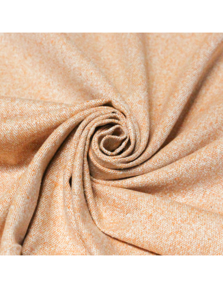 Bourette 100% soie - Orange