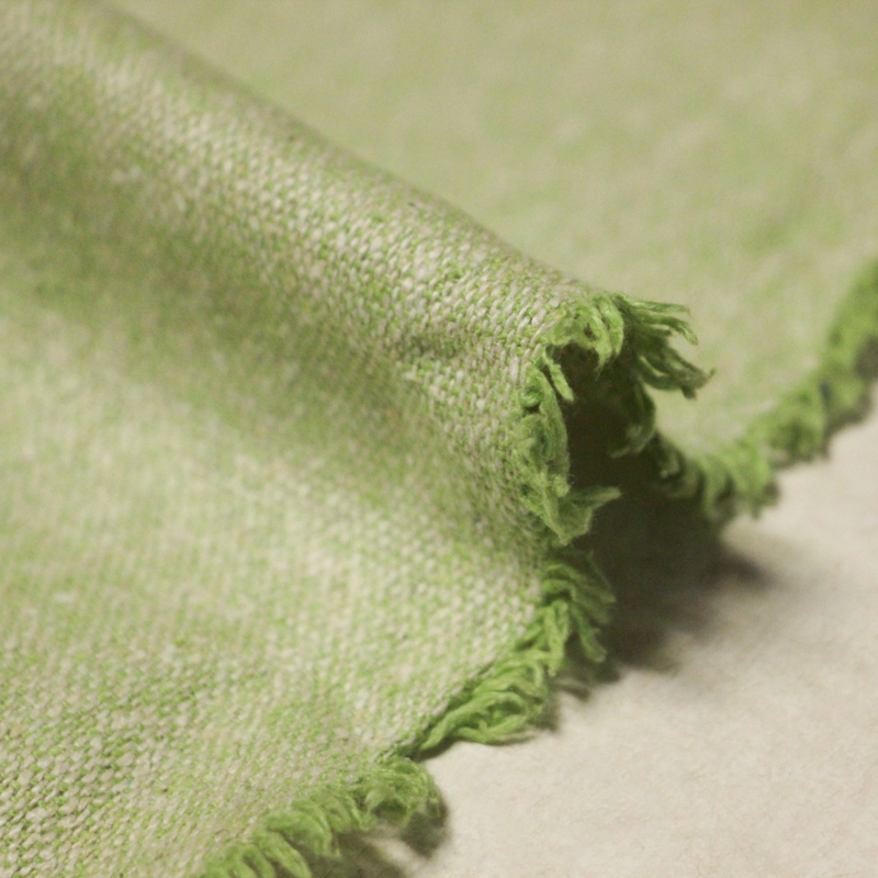 Bourette 100% soie - Vert