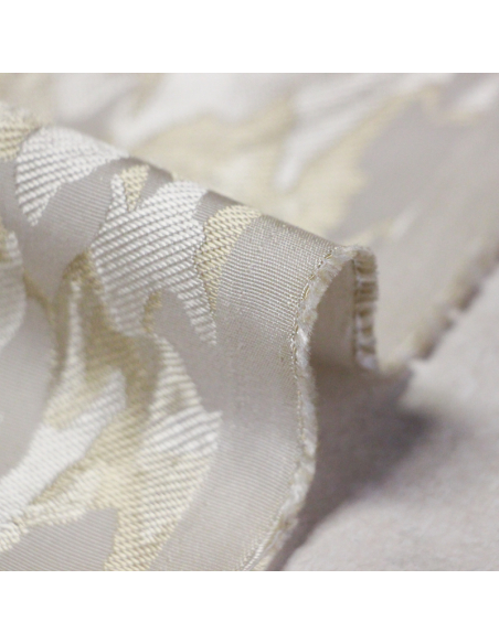 Jacquard - Camouflage beige et doré