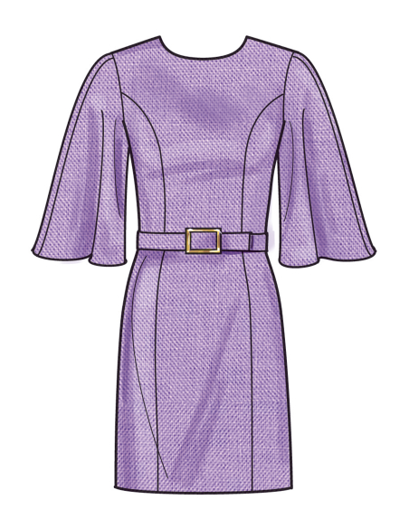 Patron Simplicity 3000.BB (48-56) - Robe ajustée 3 longueurs