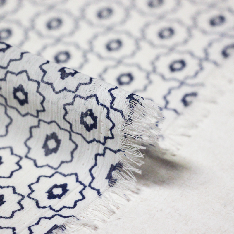 Georgette crinckle - Fleurs...