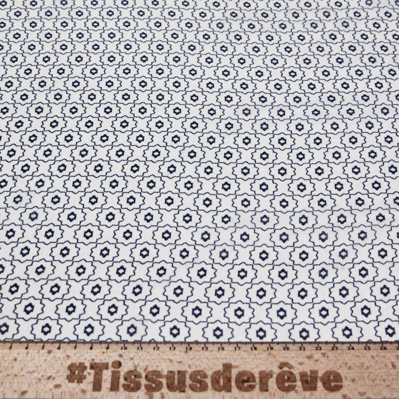 Georgette crinckle - Fleurs...