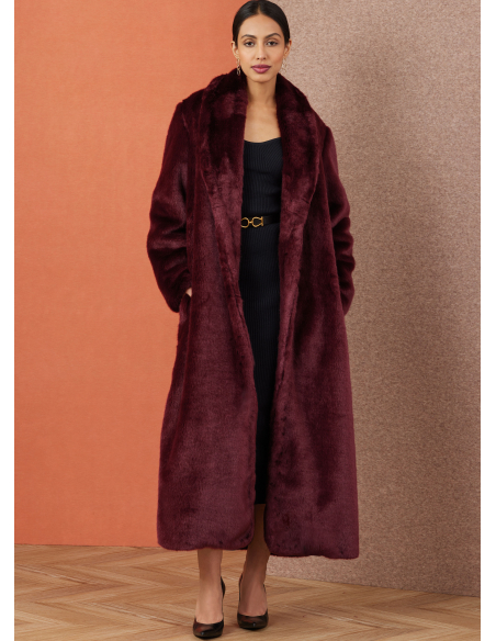 Patron Simplicity 3008.K5 (36-44) - Manteau doublé, deux longueurs & col châle