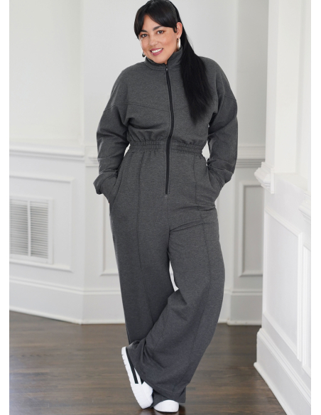 Patron Simplicity 3011.BB (48-56) - Combinaison à col montant, manches longues