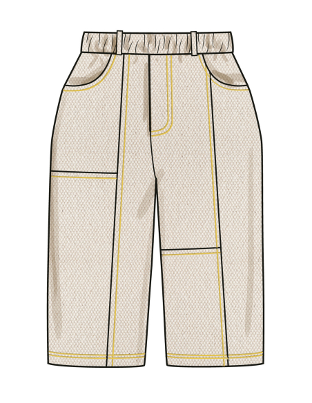 Patron Simplicity 3013.A (6 mois - 4 ans) - T-shirt à capuche et jean