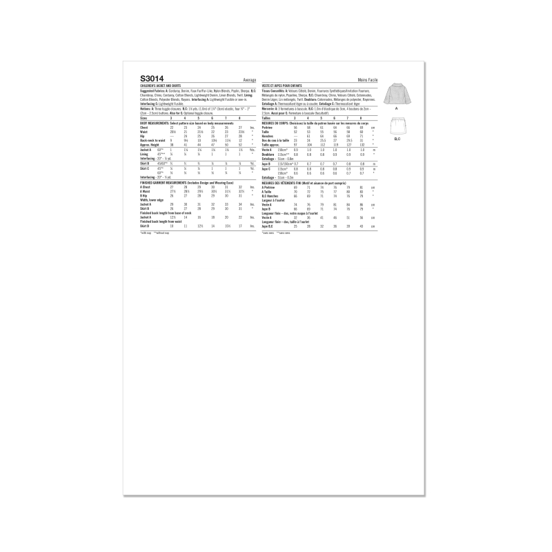 Patron Simplicity 3014.A (3-8) -...