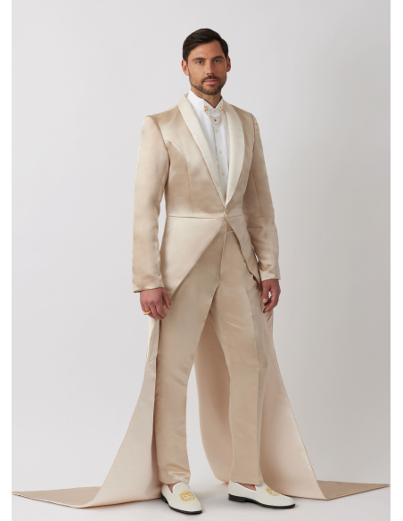 Patron Simplicity 3030.AA (44-52) - Costume homme dramatique : veste longue & pantalon