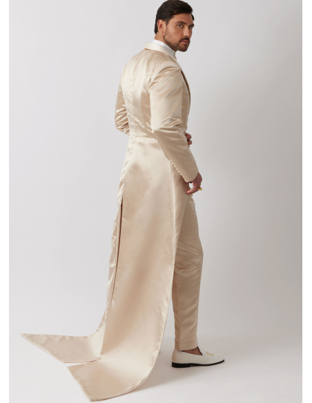 Patron Simplicity 3030.AA (44-52) - Costume homme dramatique : veste longue & pantalon