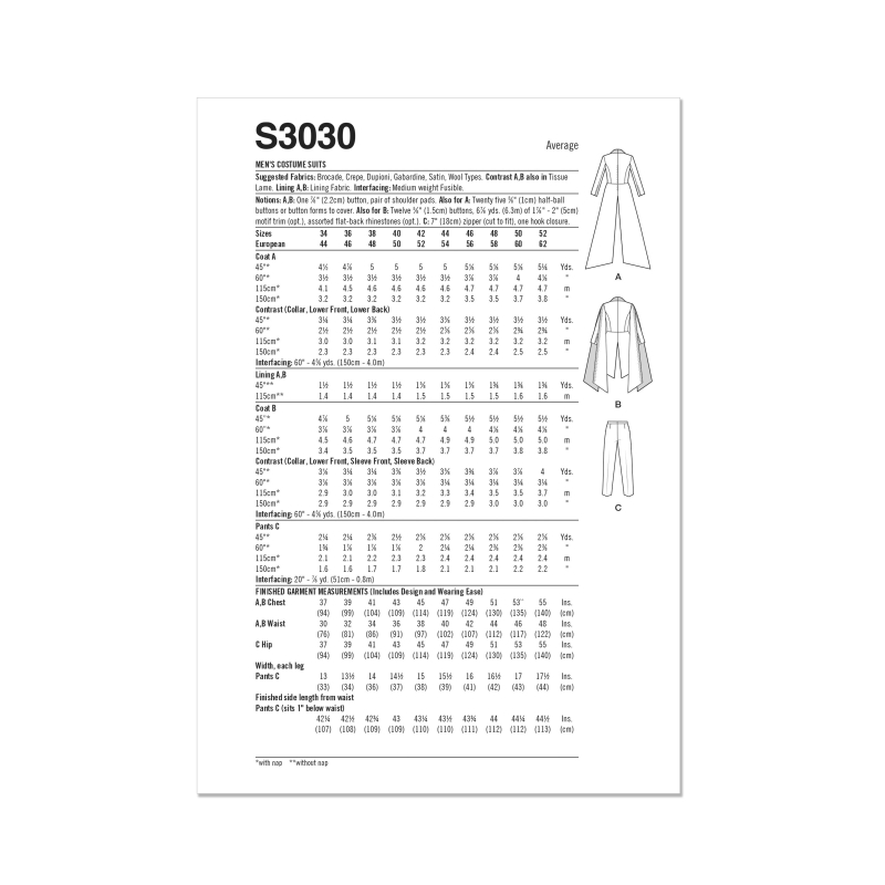 Patron Simplicity 3030.AA (44-52) -...