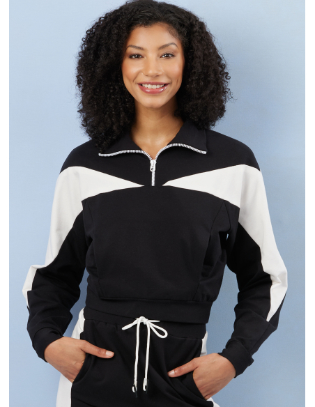 Patron Simplicity 3035.A (34-54) - Ensemble hauts à zip & jupes pull-on